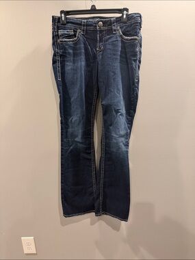 Silver Jeans Dark Blue Boot Cut Denim